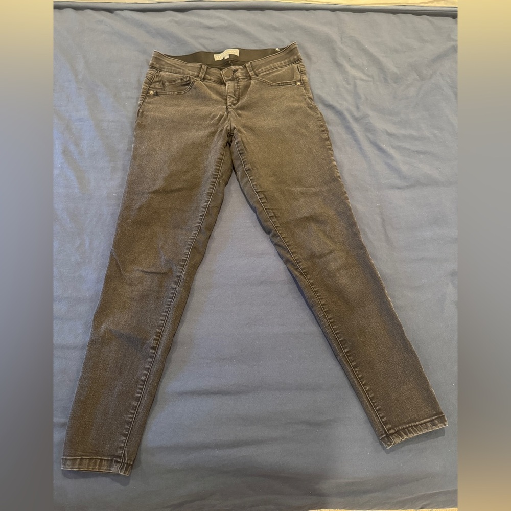 Wit & Wisdom High-Rise Skinny Jeans – Washed Black, Stretch Denim, Size 6